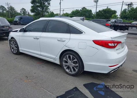 2015 Hyundai Sonata Limited 2.0T из США, поврежденный, VIN 5NPE34AB6FH189611